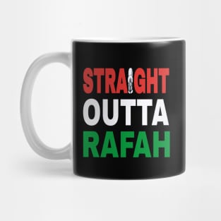 Straight Outta Rafah - Back Mug